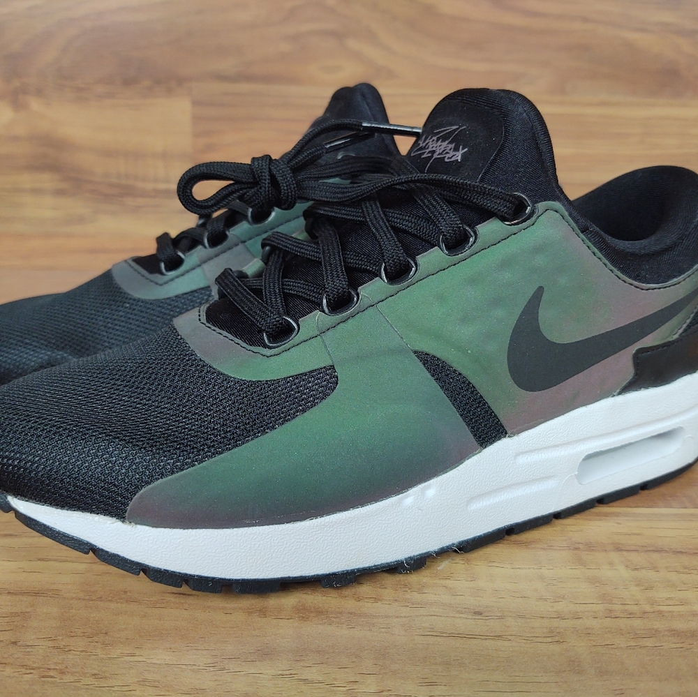 NIKE AIR MAX BLACK GS RUNNING SHOES Reflective 917